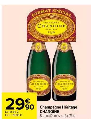 Champagne Héritage Chanoine