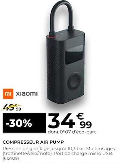compresseur air pump xiaomi