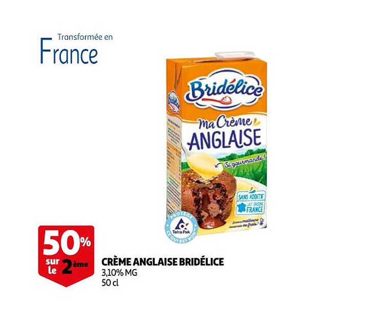 Crème Anglaise Bridélice