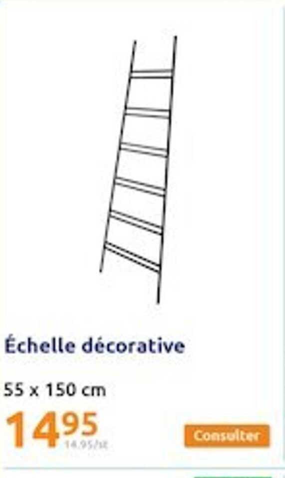 échelle décorative