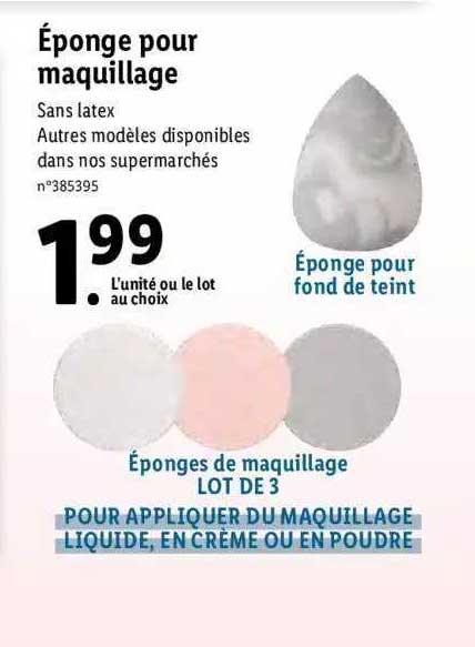 éponge Pour Maquillage