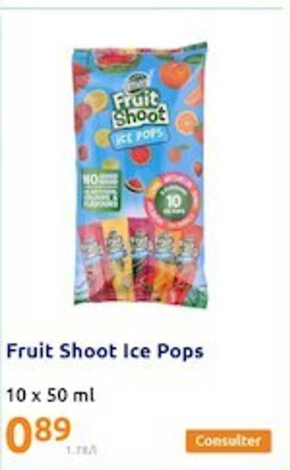 fruit shoot ice pops