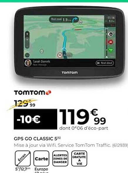 gps go classic 5 tomtom