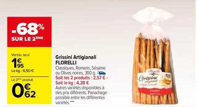 grissini artigianali florelli