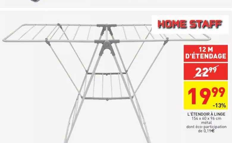 l'étendoir à linge home staff