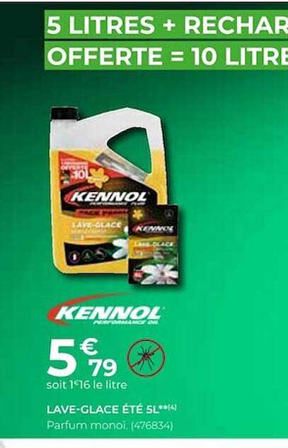 lave-glace été 5l kennol