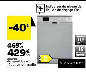 lave-vaisselle signature