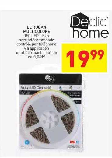 Le Ruban Multicolore Declic' Home