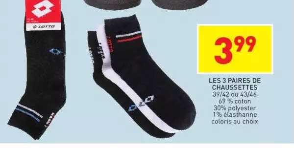 Les 3 Paires De Chaussettes