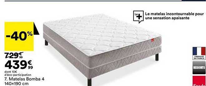 matelas bomba 4 140 x 190 cm epeda
