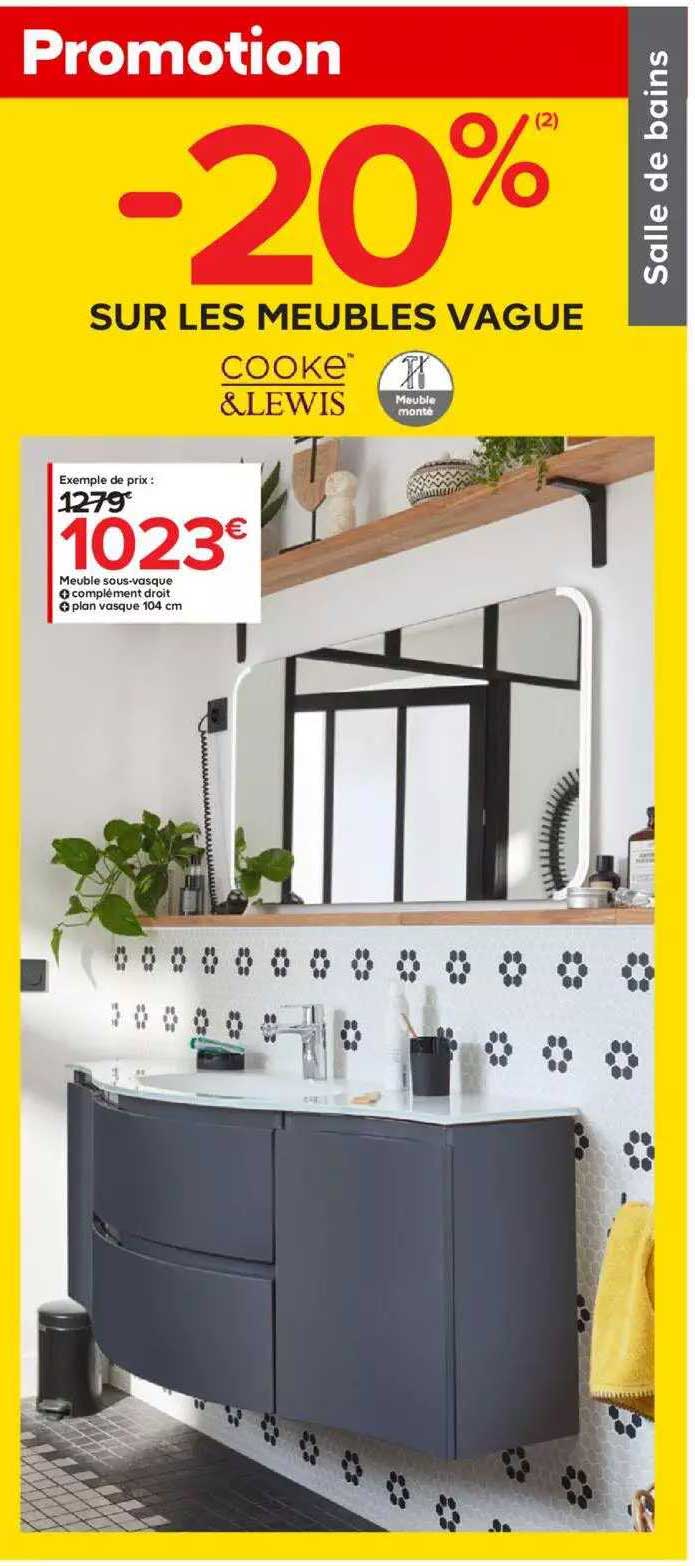 meuble sous-vasque cooke&lewis