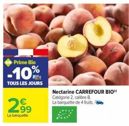 Nectarine Carrefour Bio