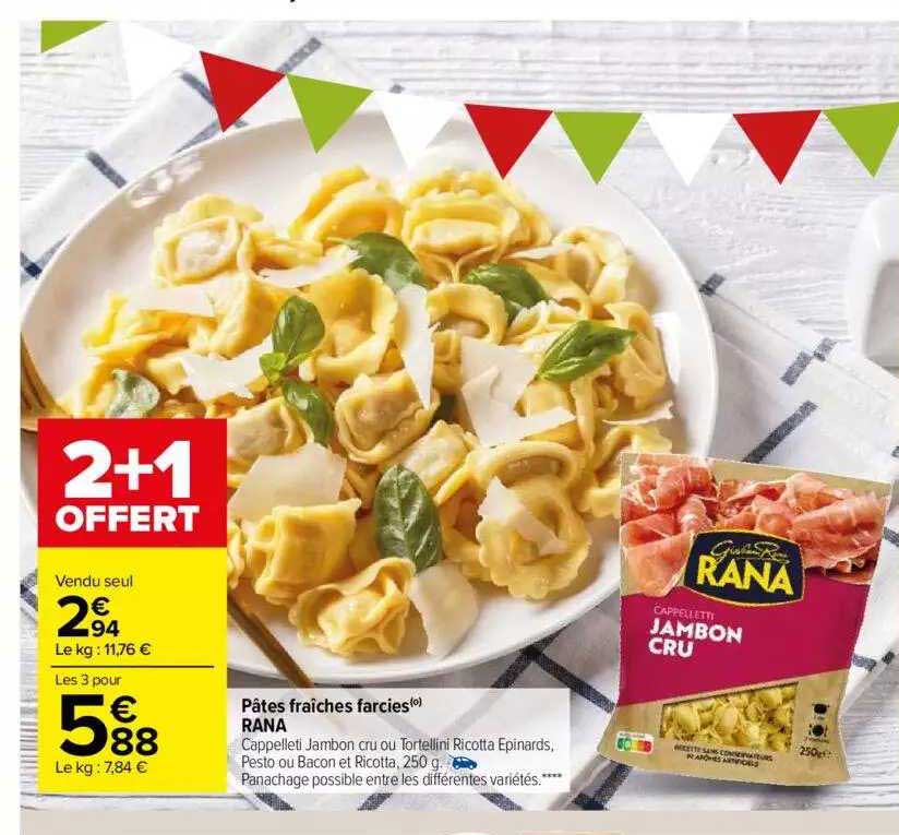 Pâtes Fraîches Farcies Rana