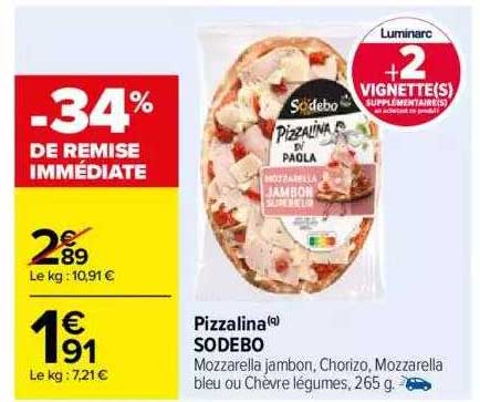 Pizzalina Sodebo