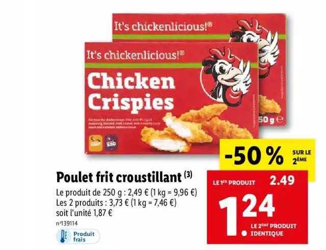 Poulet Frit Croustillant