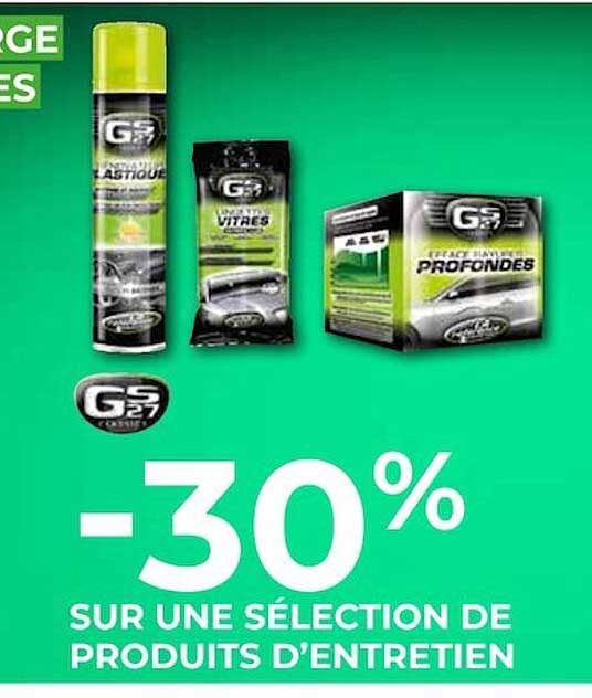 produits d'entretien gs27