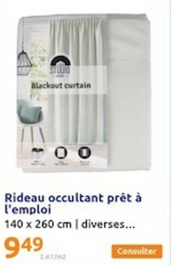 Rideau Occultant Prêt à L'emploi