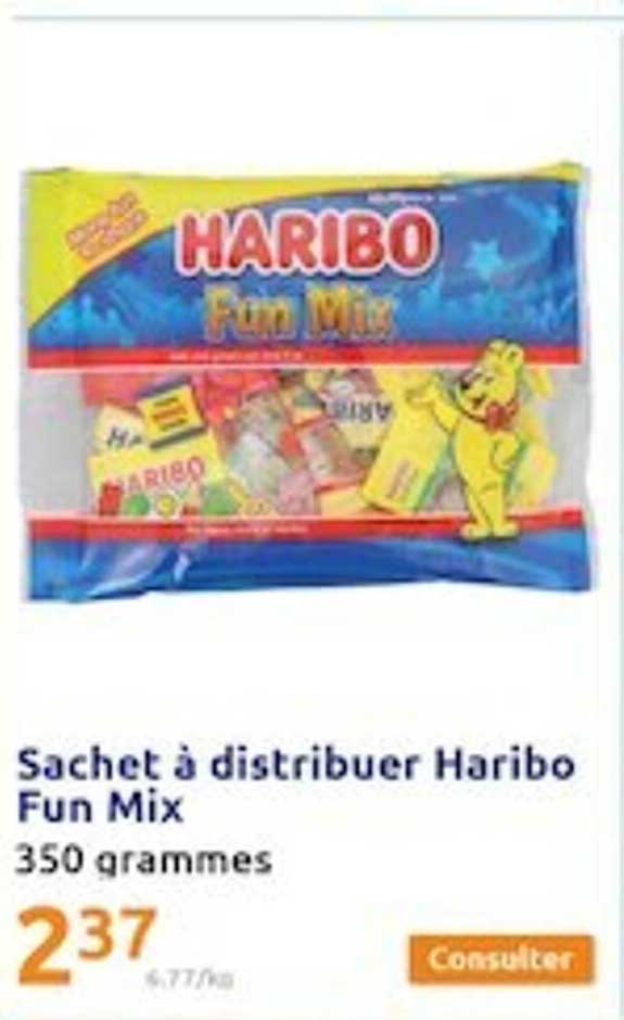 sachet à distribuer haribo fun mix