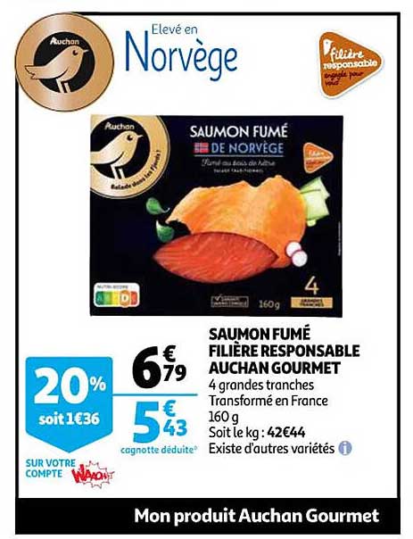 saumon fumé filière responsable aucha gourmet