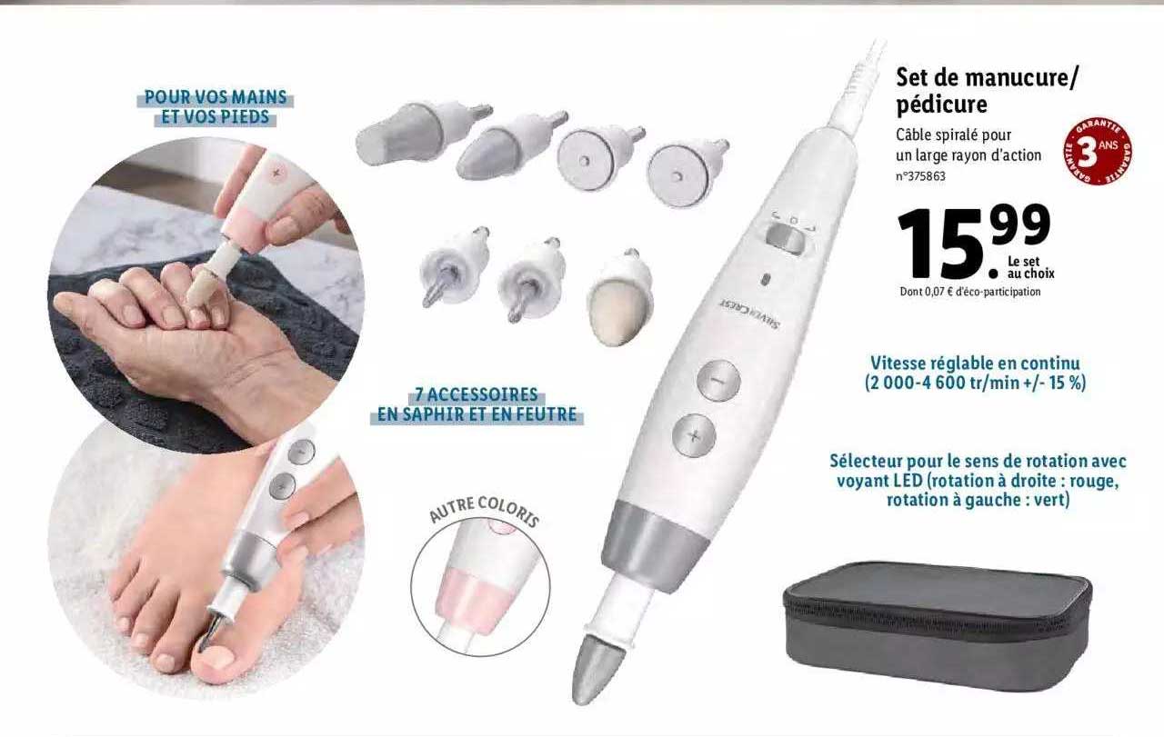 set de manucure ou pédicure