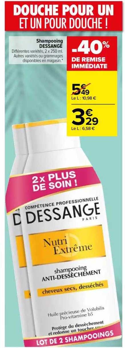 Shampooing Dessange