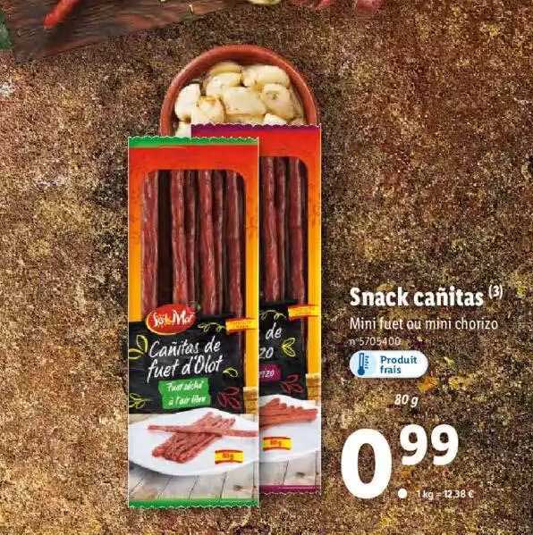 sol mar snack cañitas