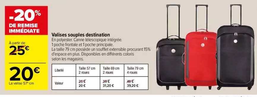 Valises Souples Destination