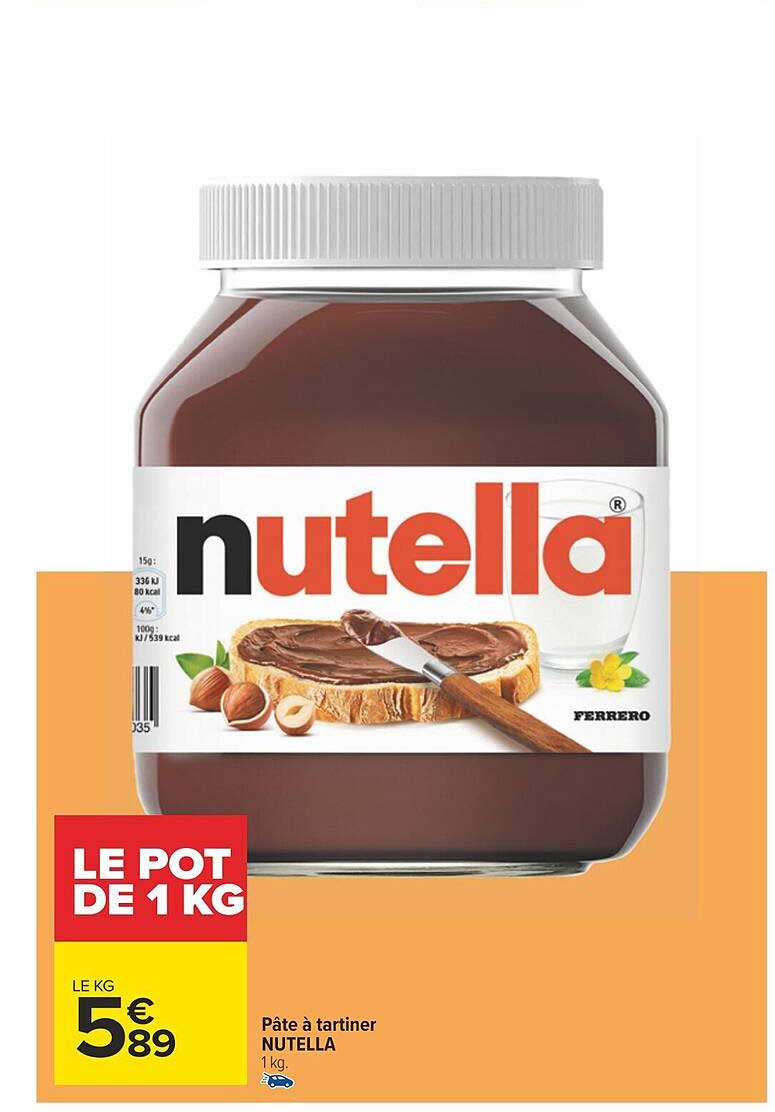 Pâte à Tartiner Nutella