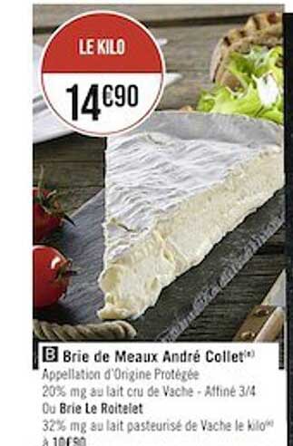 brie de meaux andré collet
