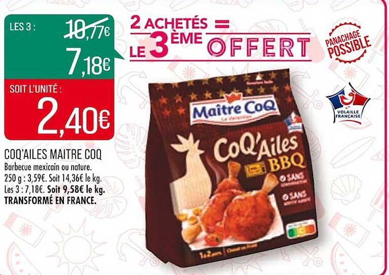 coq'ailes maître coq