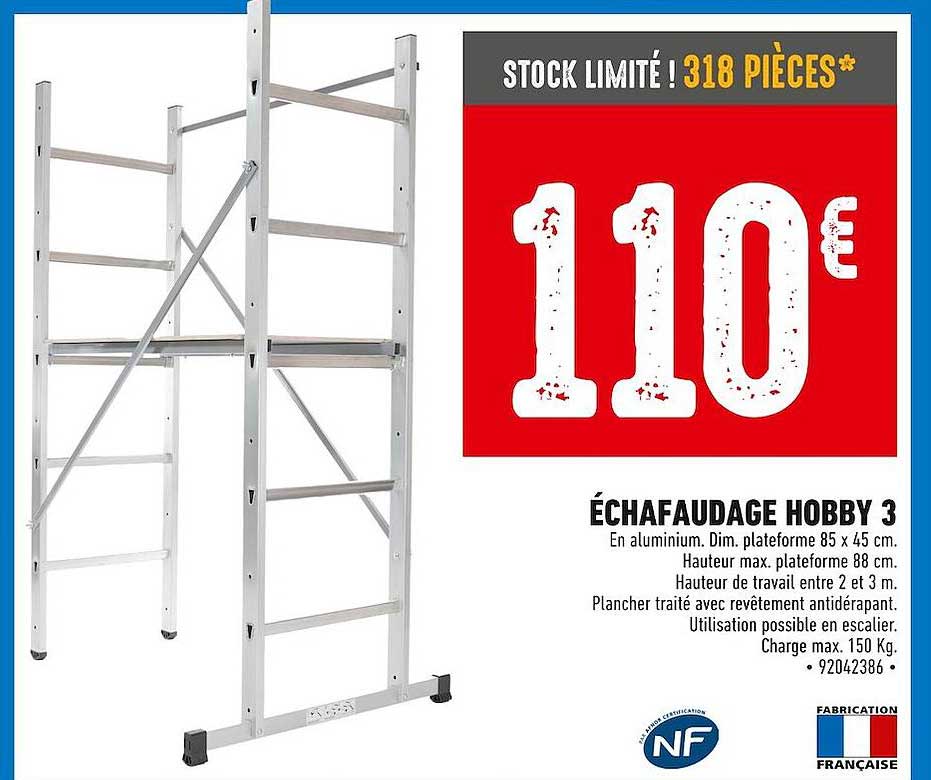 échafaudage hobby 3