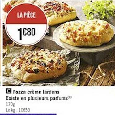 fozza crème lardons existe en plusieurs parfums