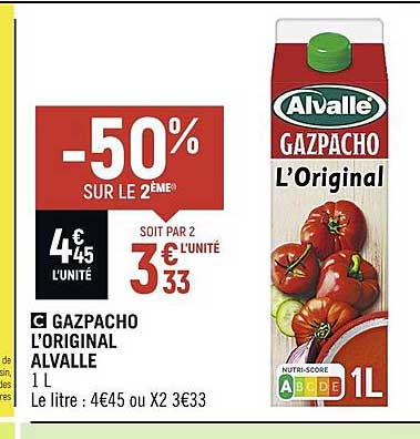 Gazpacho L'original Alvalle