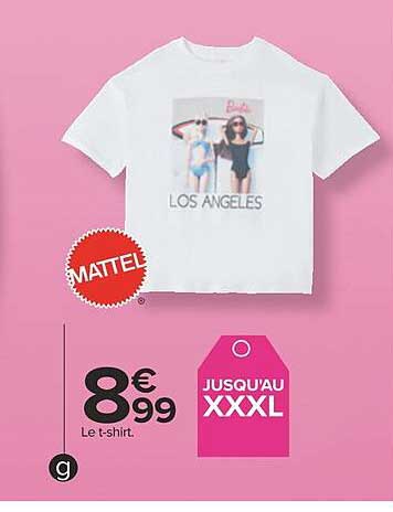 le t-shirt mattel