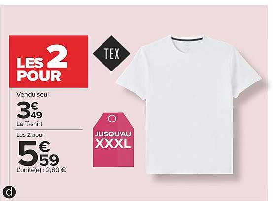 le t-shirt tex