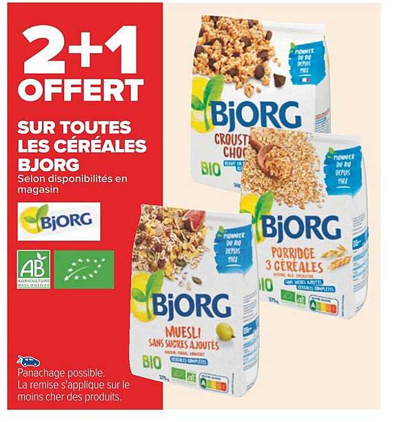 Les Céréales Bjorg