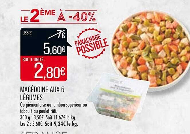 Macédoine Aux 5 Légumes