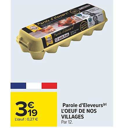 parole d'éleveurs l'œuf de nos villages