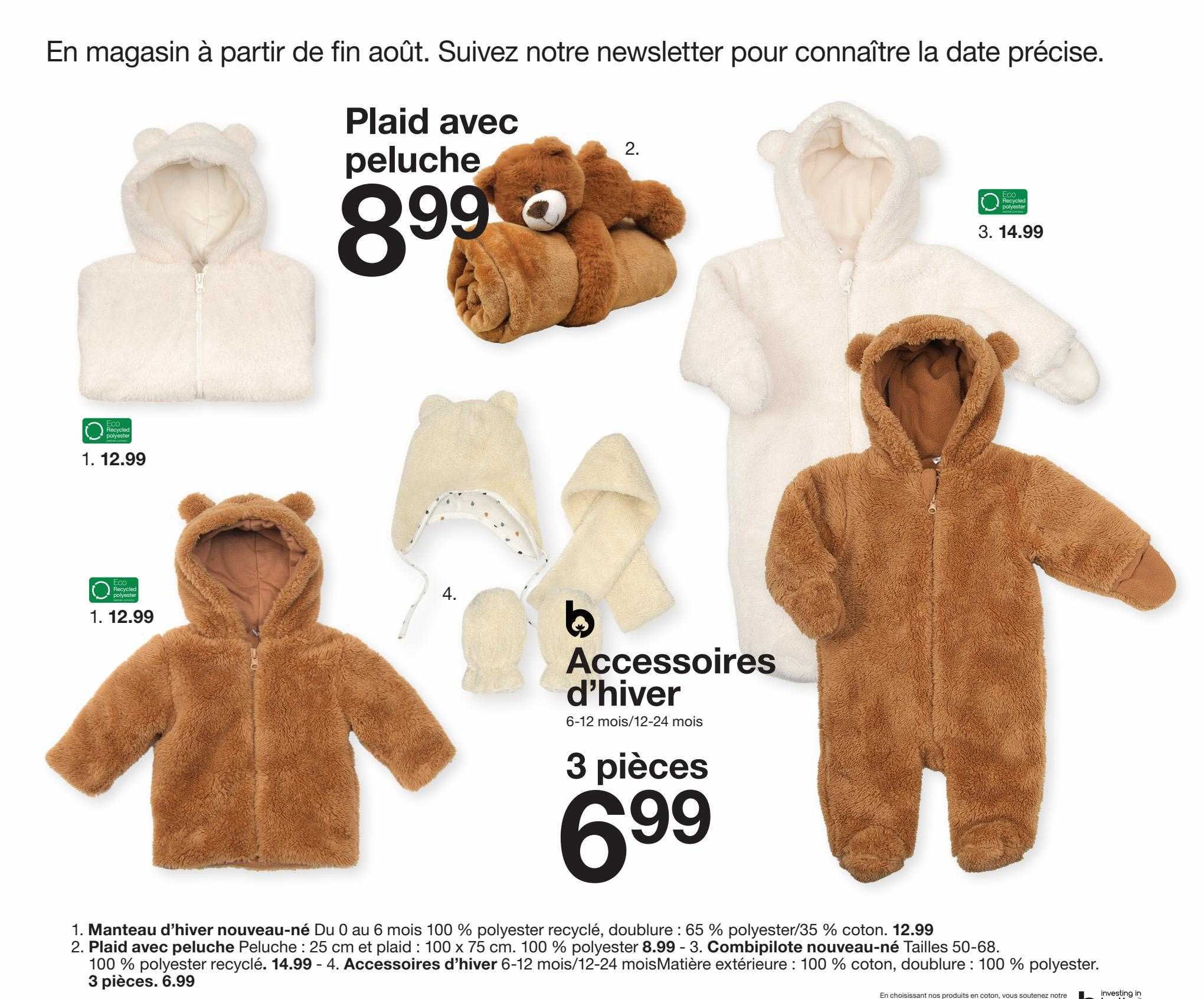 plaid avec peluche, accessoires d'hiver