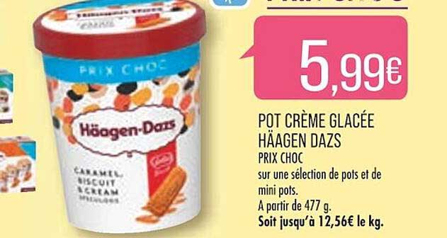 Pot Crème Glacée Häagen Dazs