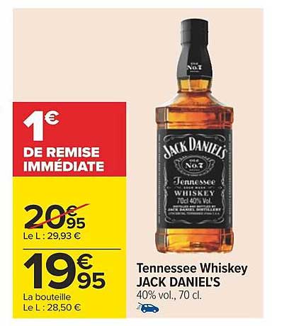 tennessee whiskey jack daniel's