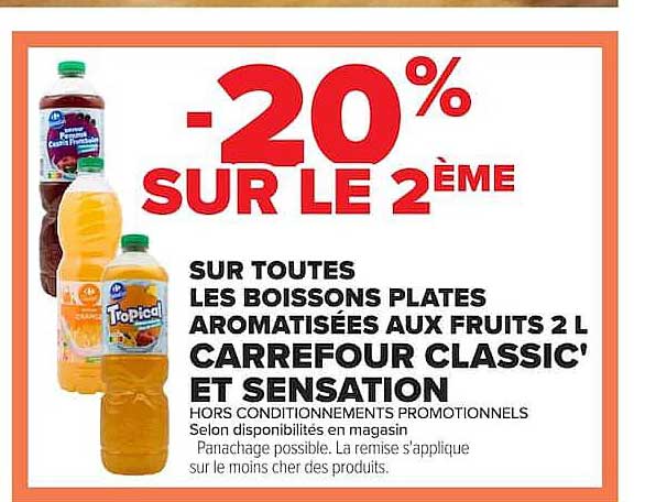 20% SUR LE 2ÈME