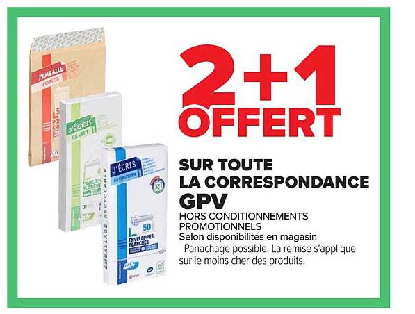 2+1 OFFERT