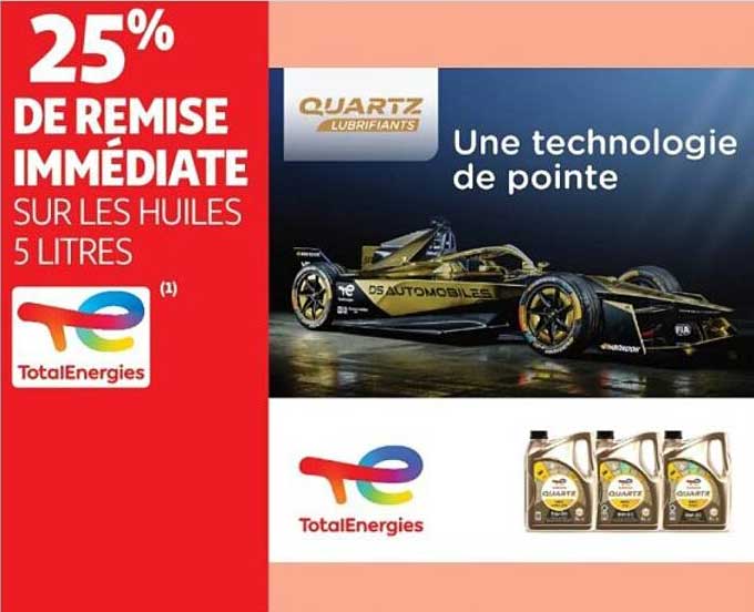 25% DE REMISE IMMEDIATE