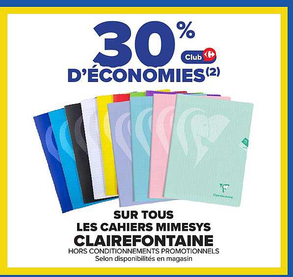 30% D’ÉCONOMIES