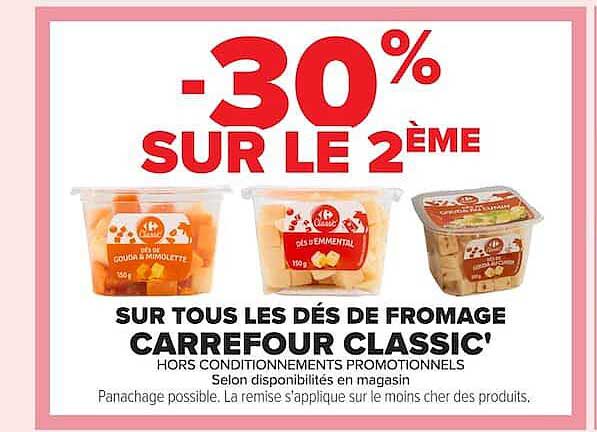 30% SUR LE 2ÈME
