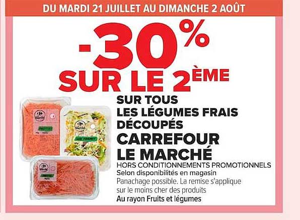 30% SUR LE 2ÈME