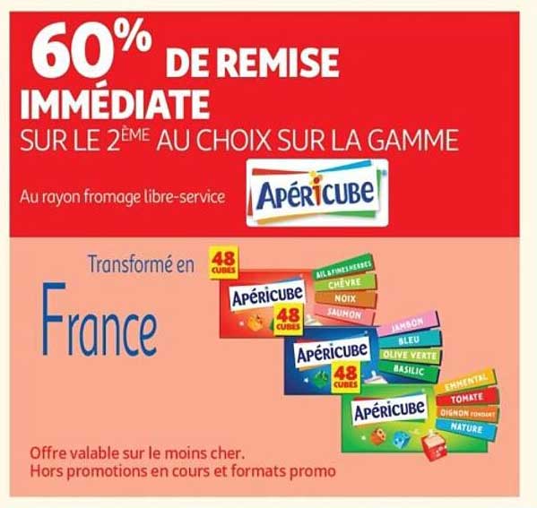 60% DE REMISE IMMÉDIATE