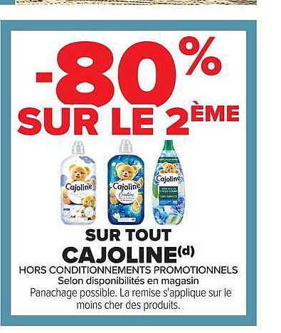 80% SUR LE 2ÈME