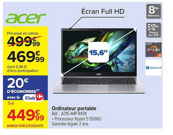 Acer Ordinateur portable